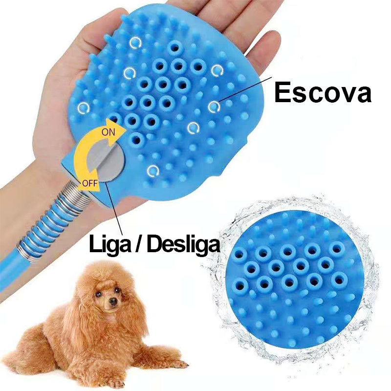 Ducha Pet Shop Mangueira Para Banho Em Cães E Gatos