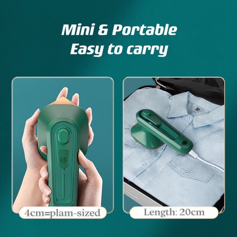 Mini Ferro Portatil De Passar Roupa Para Viagem